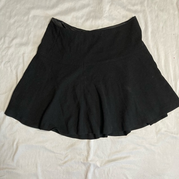 Dresses & Skirts - Women's Black Flattering A-line Miniskirt